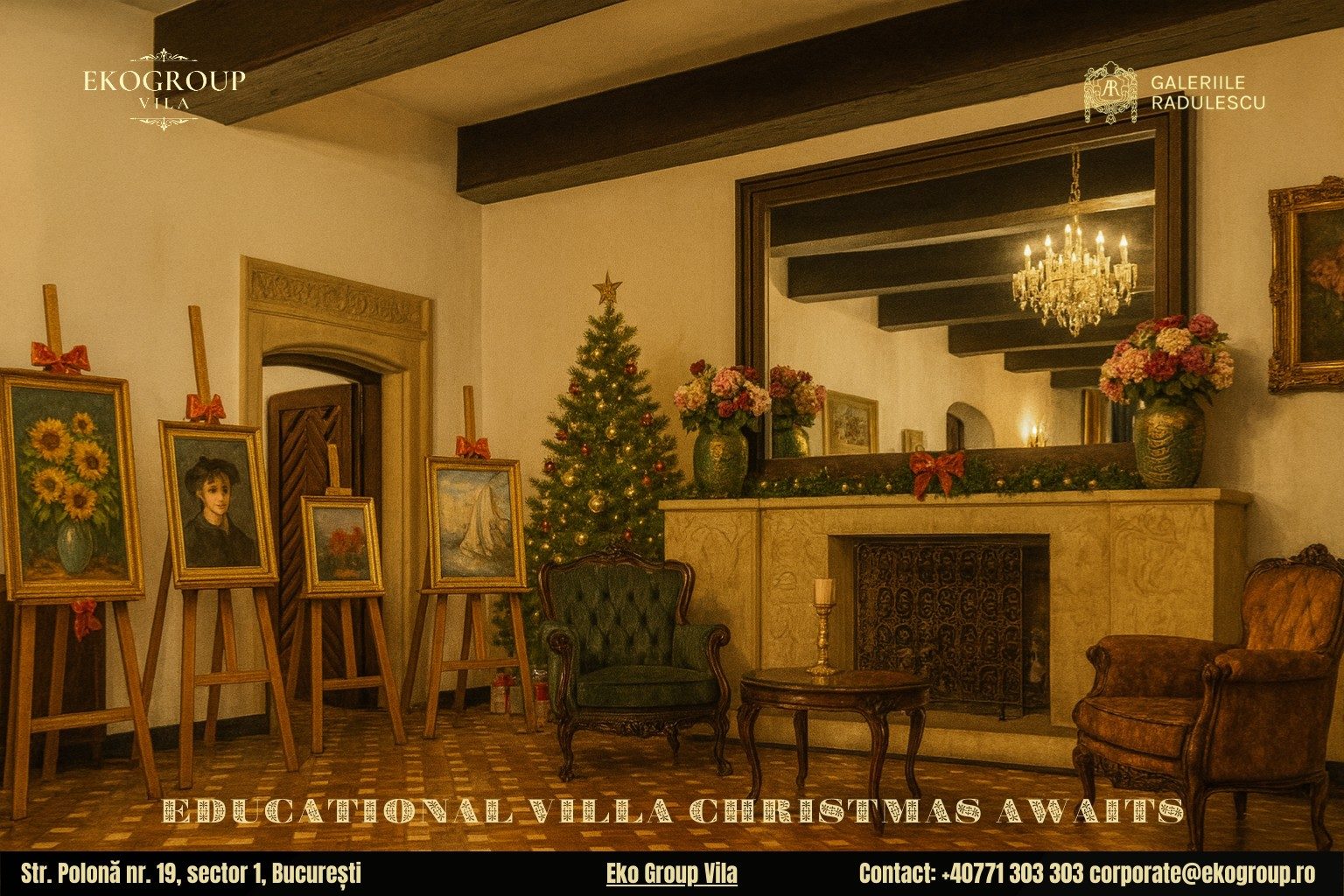 Cadouri de Crăciun copii: o vizită captivantă la expoziția Crăciunul anilor ’30 de la Eko Group Vila